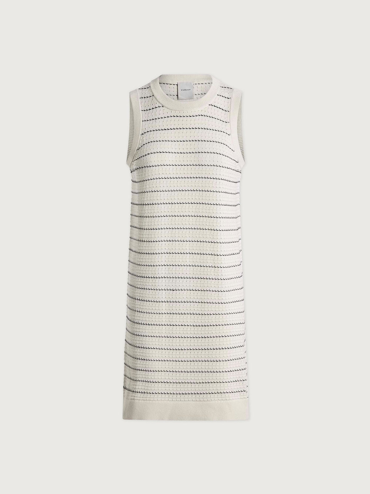 Mindy Contrast Stitch Knit Dress | Varley Trending