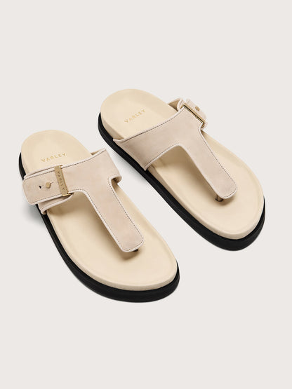 Aisne Toe Post Sandals Suede | Varley Special Offer