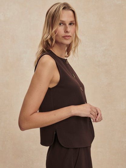 Josie Button Through Tank Top | Varley Best Price