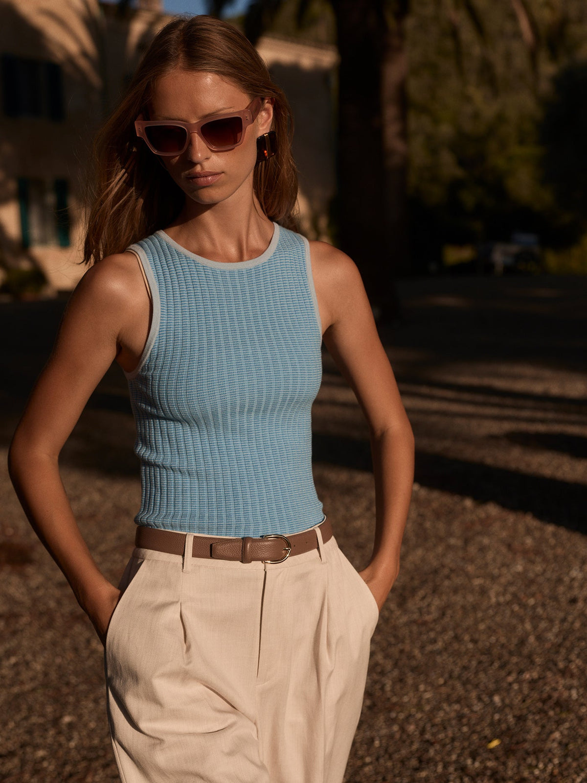 Hanson Rib Knit Tank Top | Varley Great Value