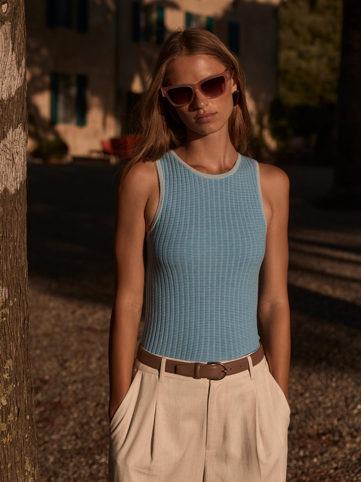 Hanson Rib Knit Tank Top | Varley Great Value