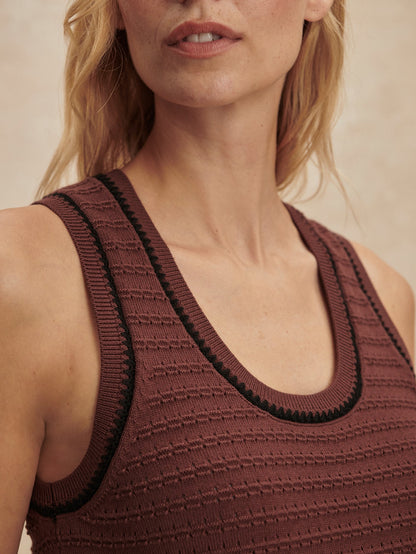 Gideon Knit Tank Top | Varley Top Pick