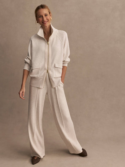 Roxbury Zip-Through Sweat | Varley Us | Varley Latest