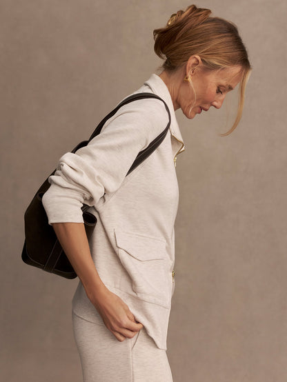 Roxbury Zip-Through Sweat | Varley Us | Varley Latest