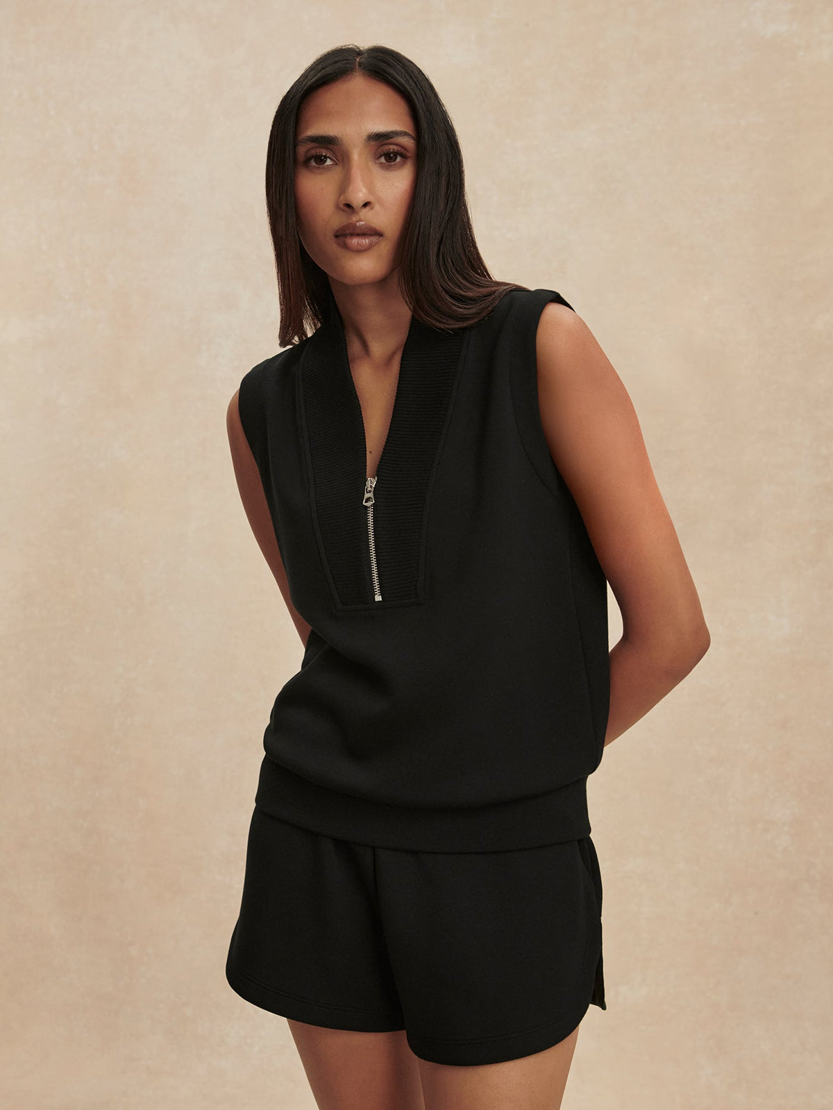 Beau Sleeveless Half Zip Top | Varley Value