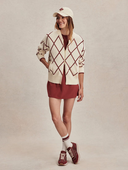 Nile Diamond Knit Jacket | Varley Latest