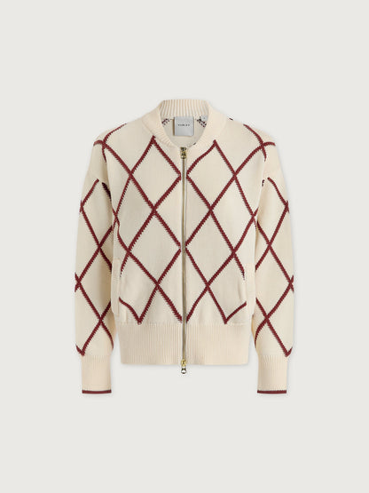 Nile Diamond Knit Jacket | Varley Latest