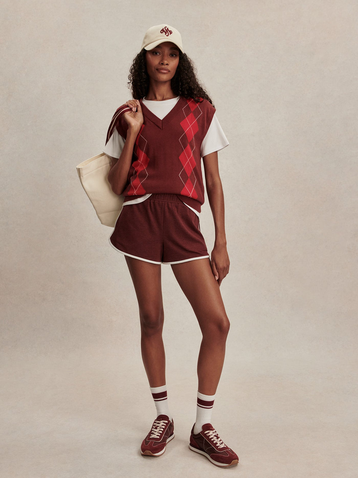 Ruben Argle Knit Vest | Varley Everyday
