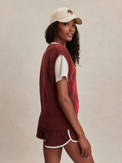 Ruben Argle Knit Vest | Varley Everyday