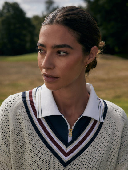 Maurice V-Neck Knit Sweater | Varley Featured