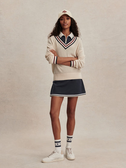 Maurice V-Neck Knit Sweater | Varley Featured
