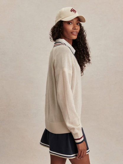 Maurice V-Neck Knit Sweater | Varley Featured