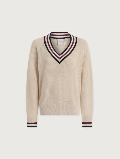 Maurice V-Neck Knit Sweater | Varley Featured
