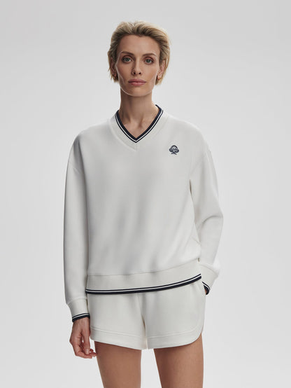 Iona V Neck Sweat | Varley Premium