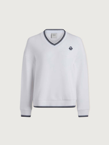 Iona V Neck Sweat | Varley Premium