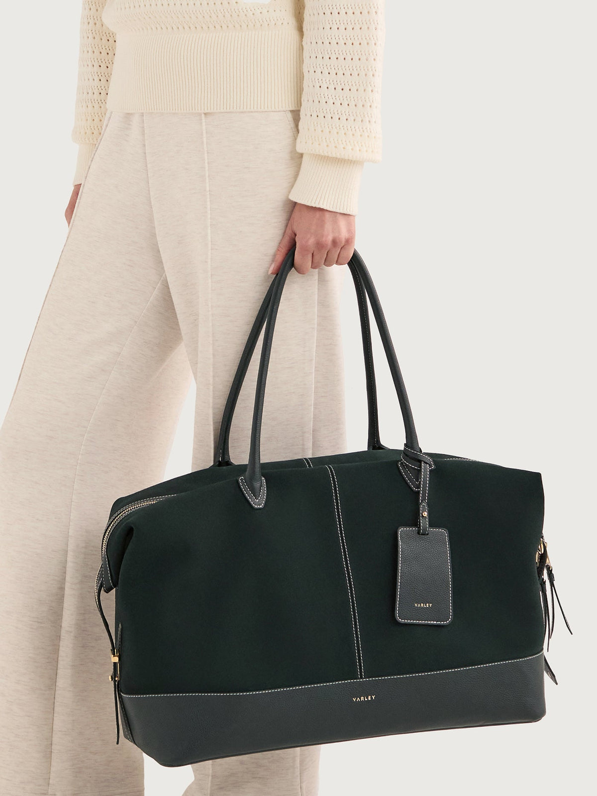 Lodale Suede Duffle Bag | Varley Special Offer