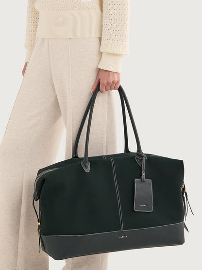 Lodale Suede Duffle Bag | Varley Special Offer