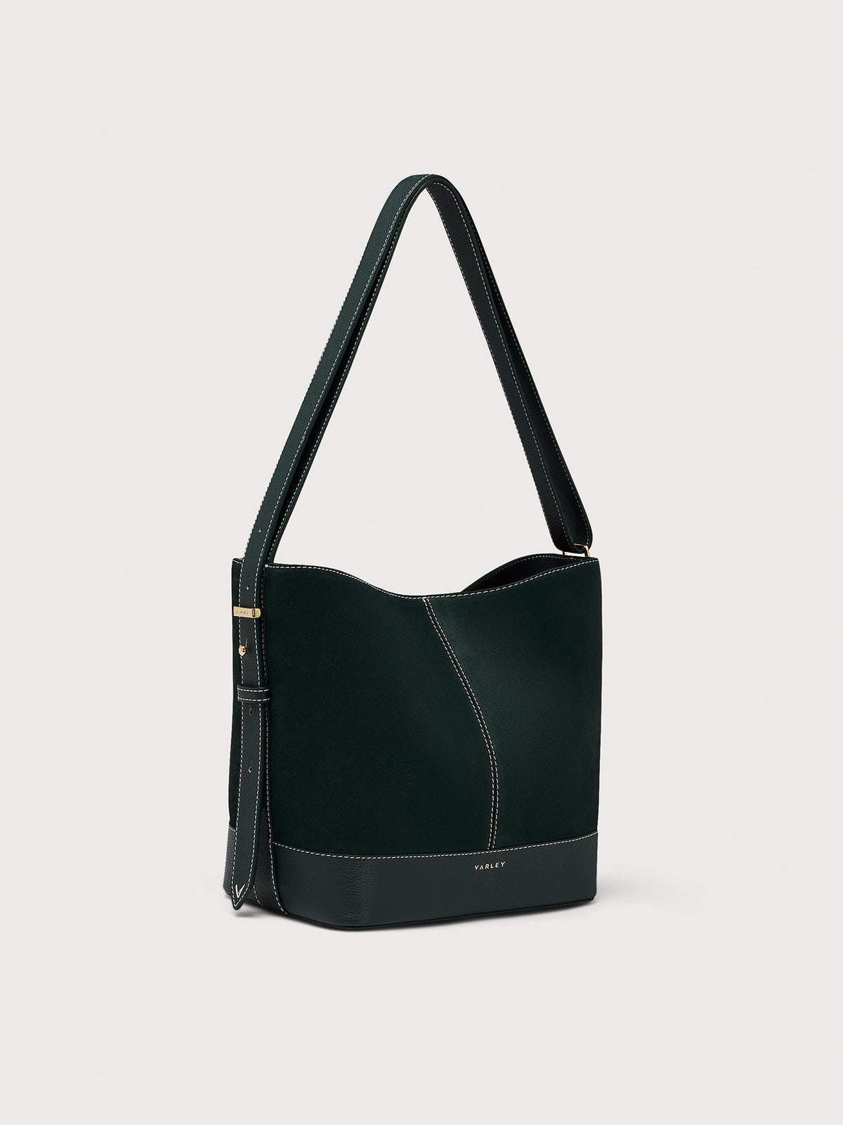 Heath Bucket Bag Medium Suede - Modern Suede Bucket Bag | Varley Latest
