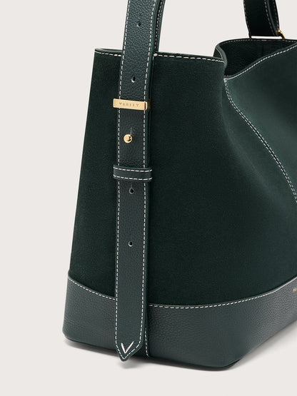 Heath Bucket Bag Medium Suede - Modern Suede Bucket Bag | Varley Latest