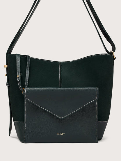Heath Bucket Bag Medium Suede - Modern Suede Bucket Bag | Varley Latest
