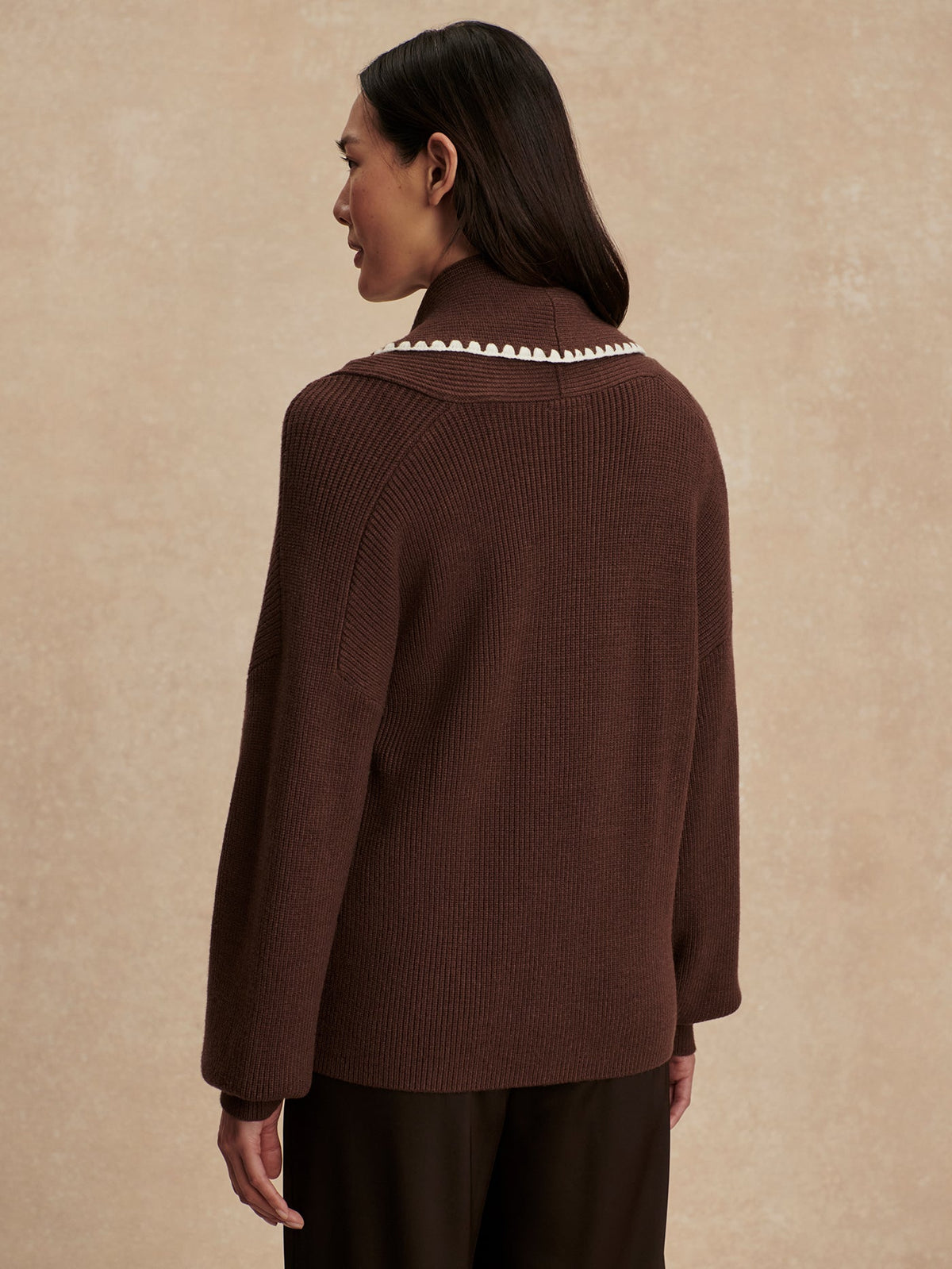 Totley Shawl Collar Knit | Varley Everyday