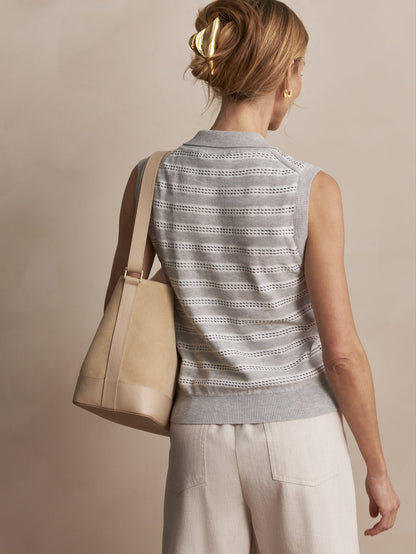 Dannah Stripe Knit Top | Varley Sale