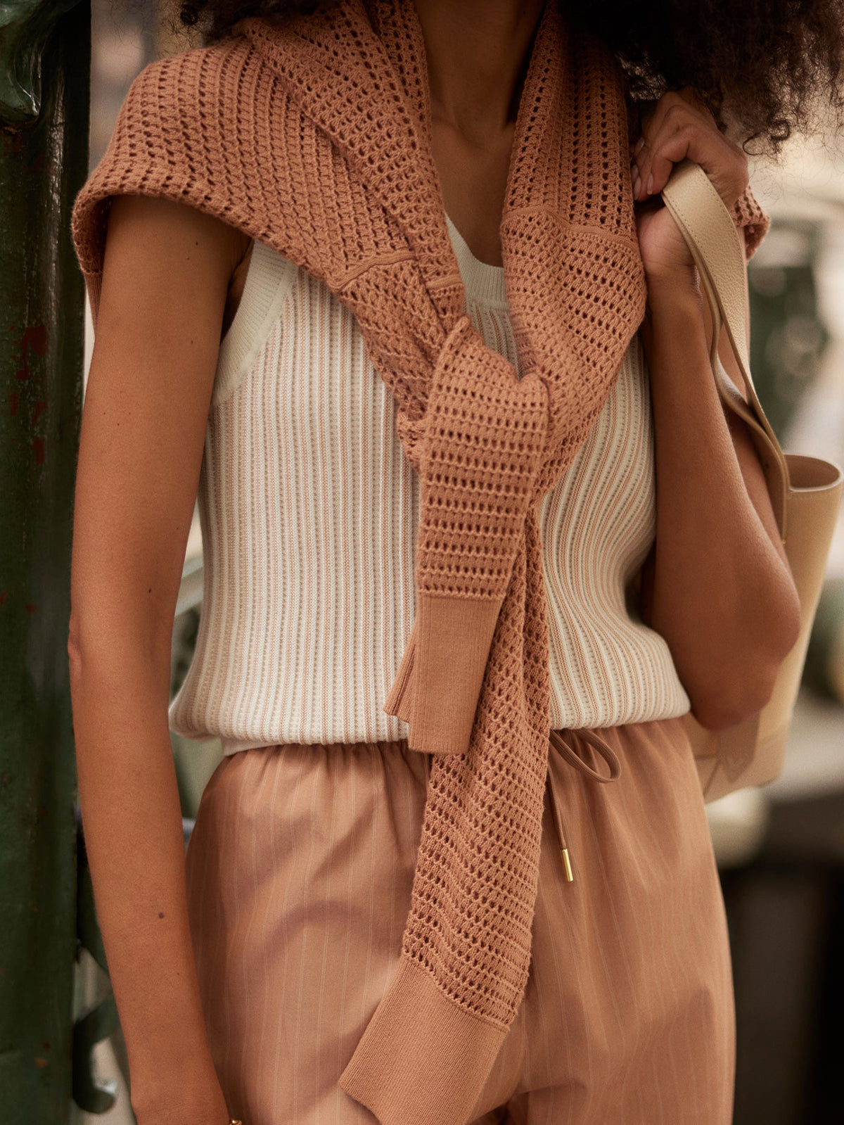 Aldcroft Stitch Knit Tank | Varley Quality