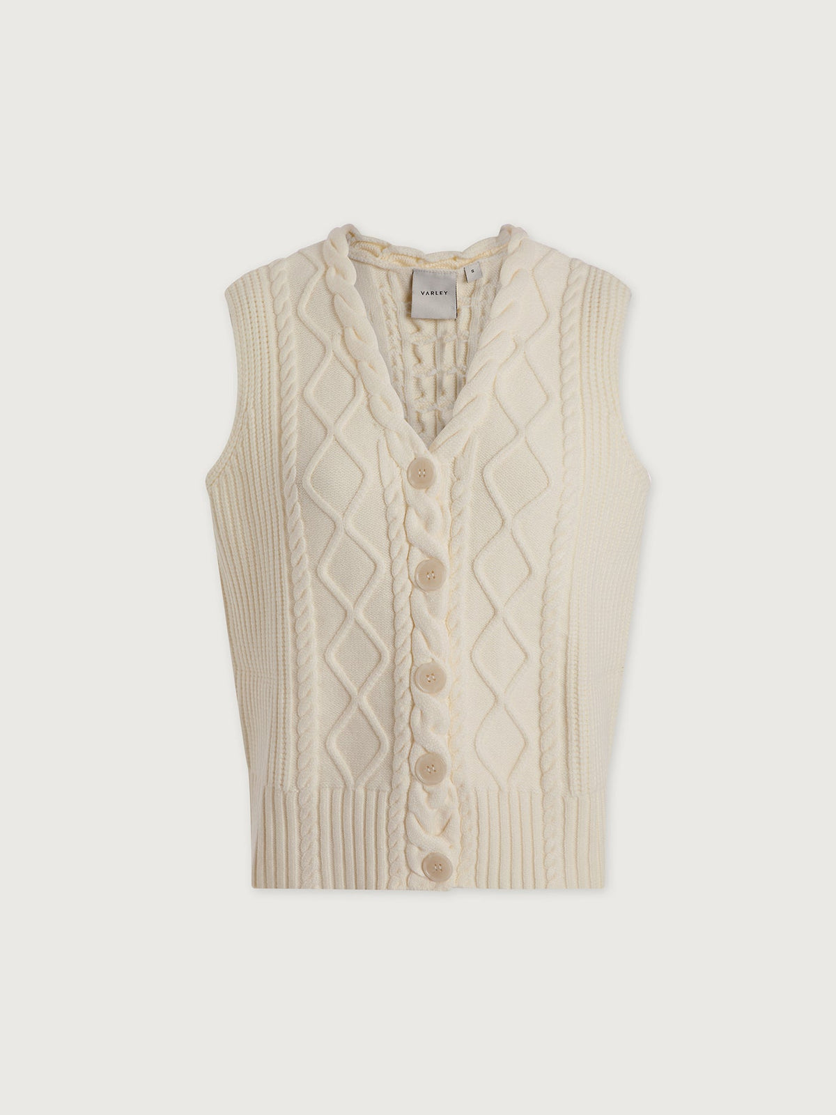 Tatyana Cable Knit Vest | Varley Best Price