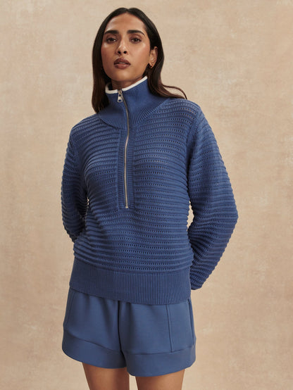 Morwenna Half Zip Knit | Varley Customer Favorite