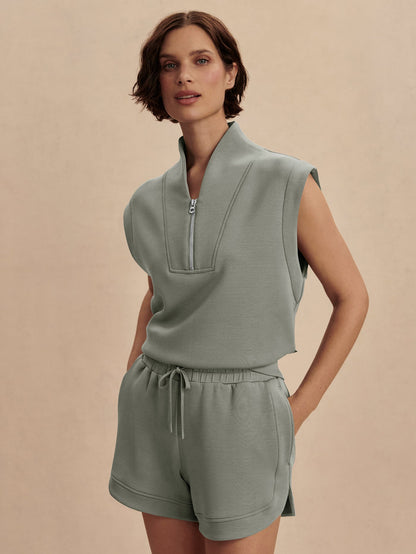 Loretta Half-Zip Sleeveless Sweat | VARLEY US | Varley Hot Sale