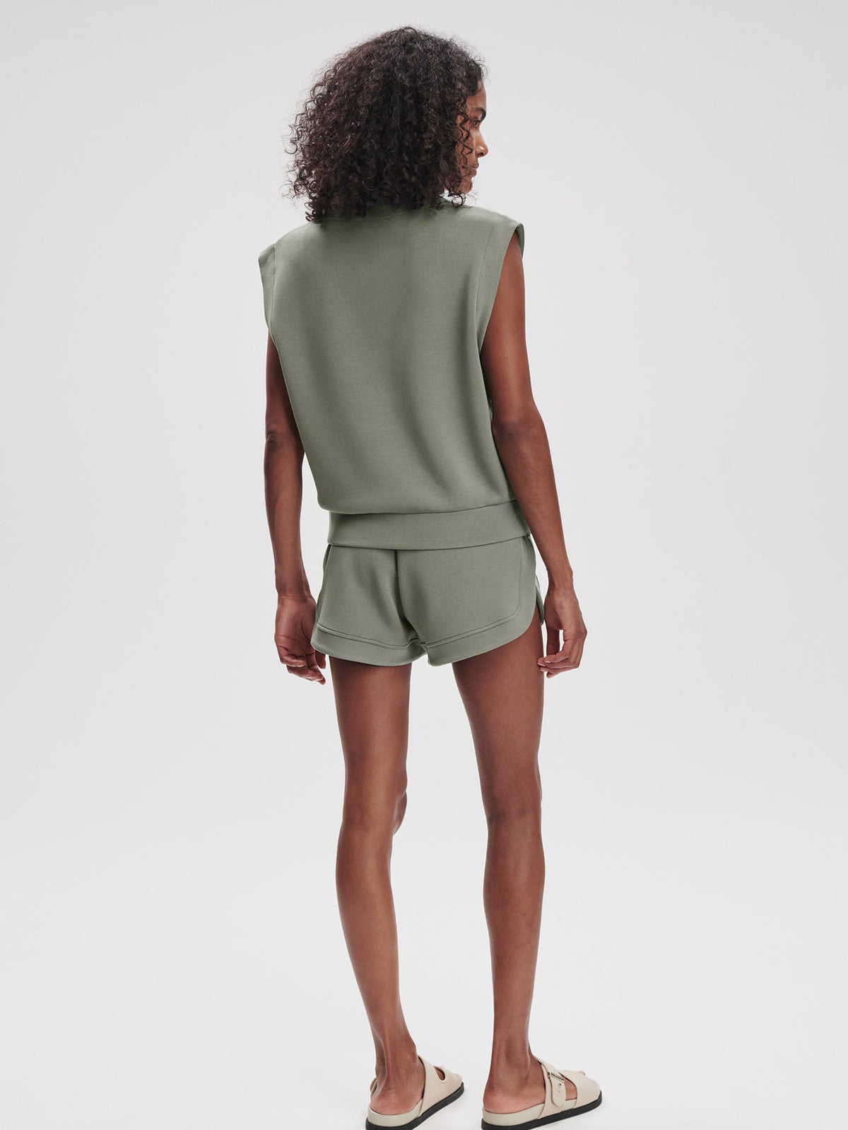 Loretta Half-Zip Sleeveless Sweat | VARLEY US | Varley Hot Sale