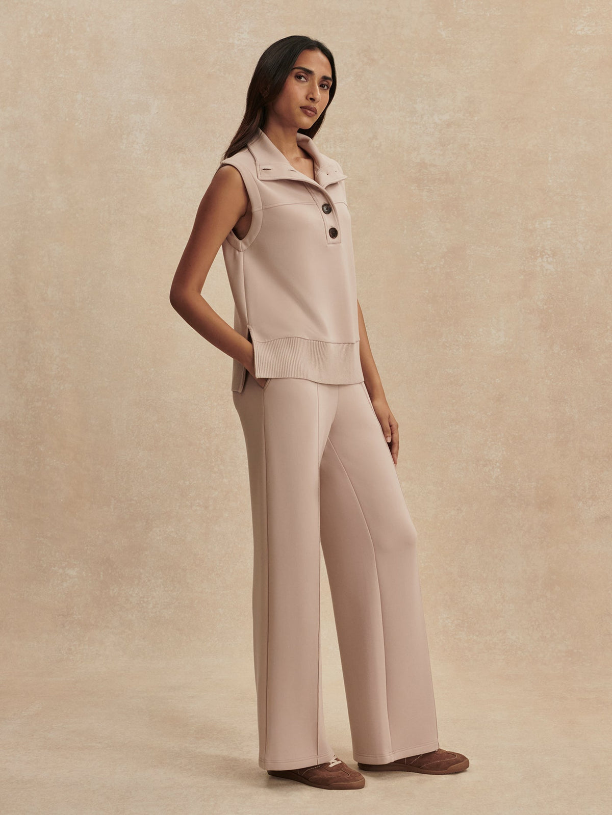 Conall Button Tank | Varley Special Offer