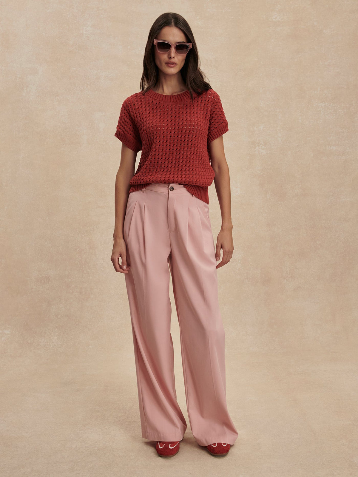 Jayla Wide Leg Trouser 32 | Varley Great Value