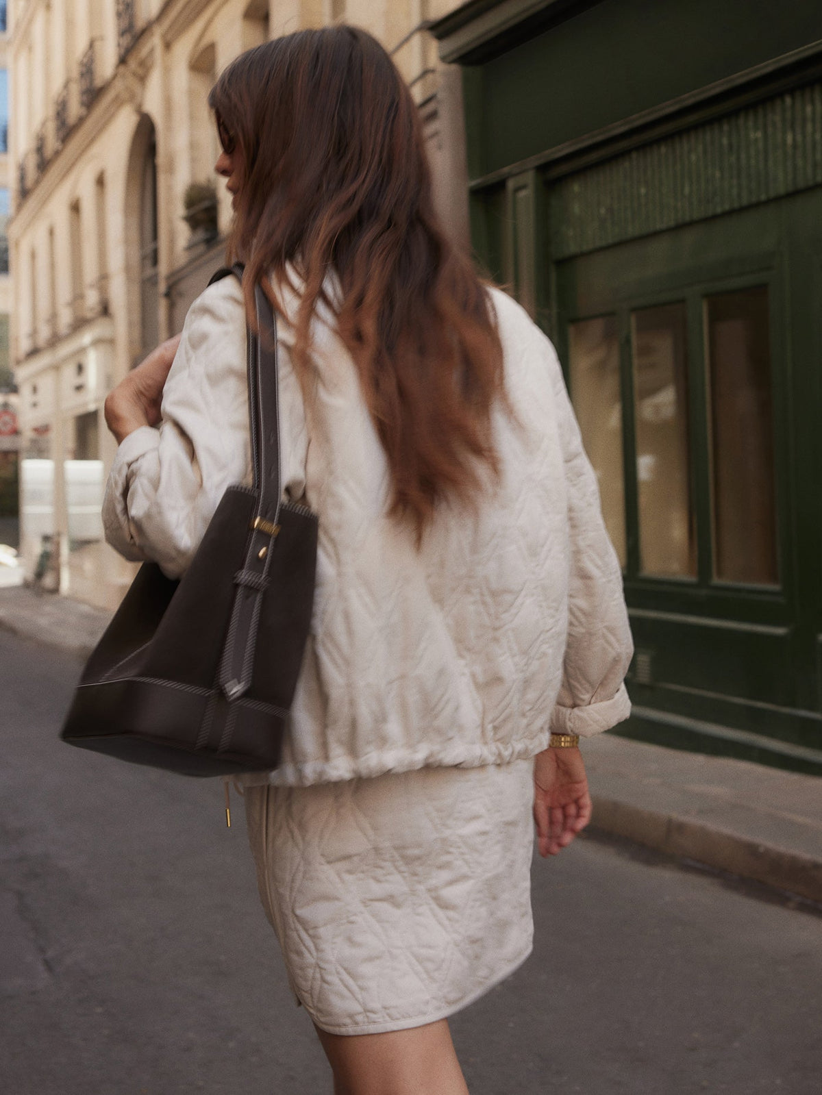 Saba Quilted Jacket | Varley Trusted