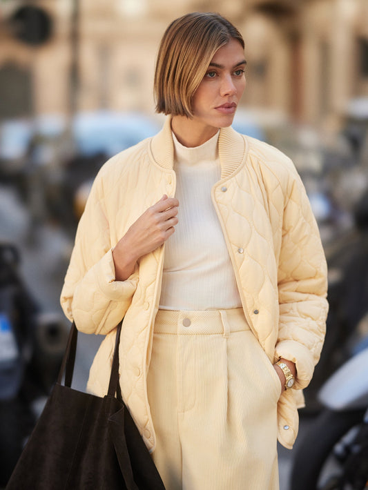 Luca Quilted Jacket | Varley Sale