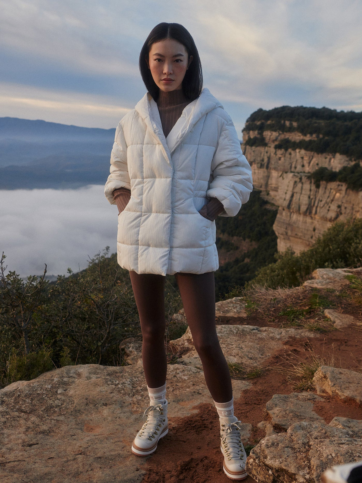 Kaia Quilted Coat | Varley Popular
