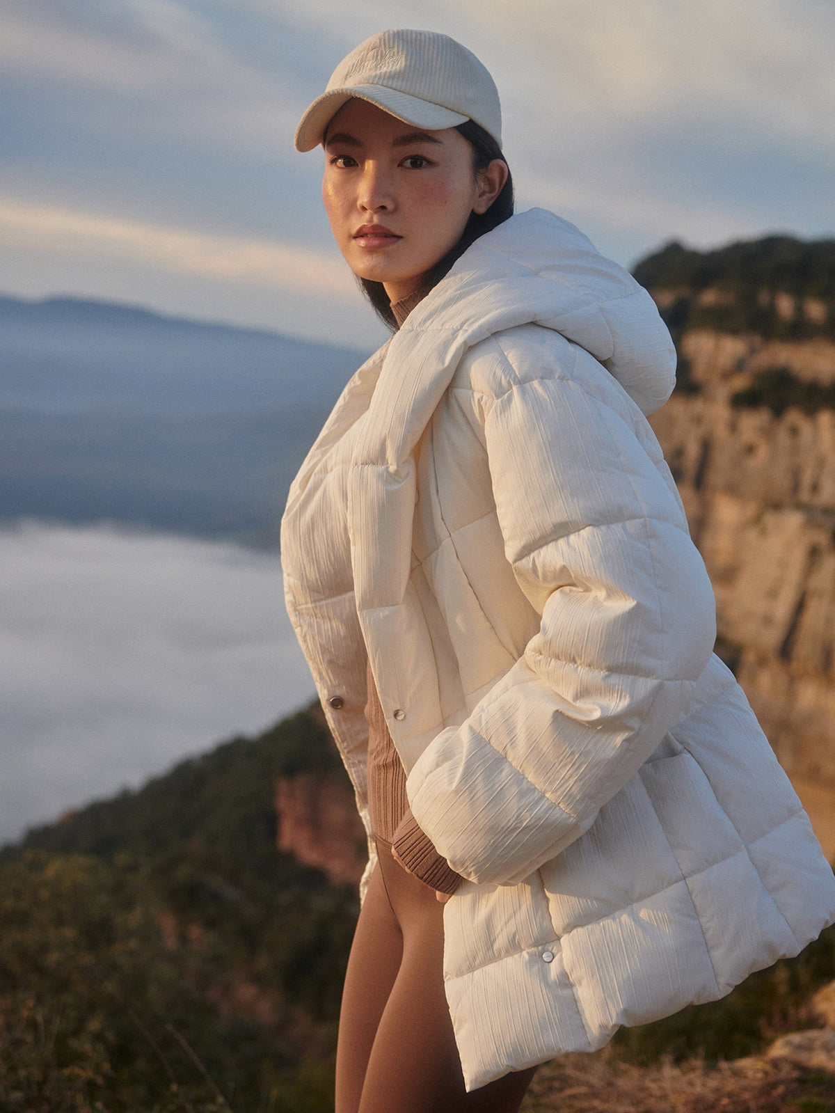 Kaia Quilted Coat | Varley Popular