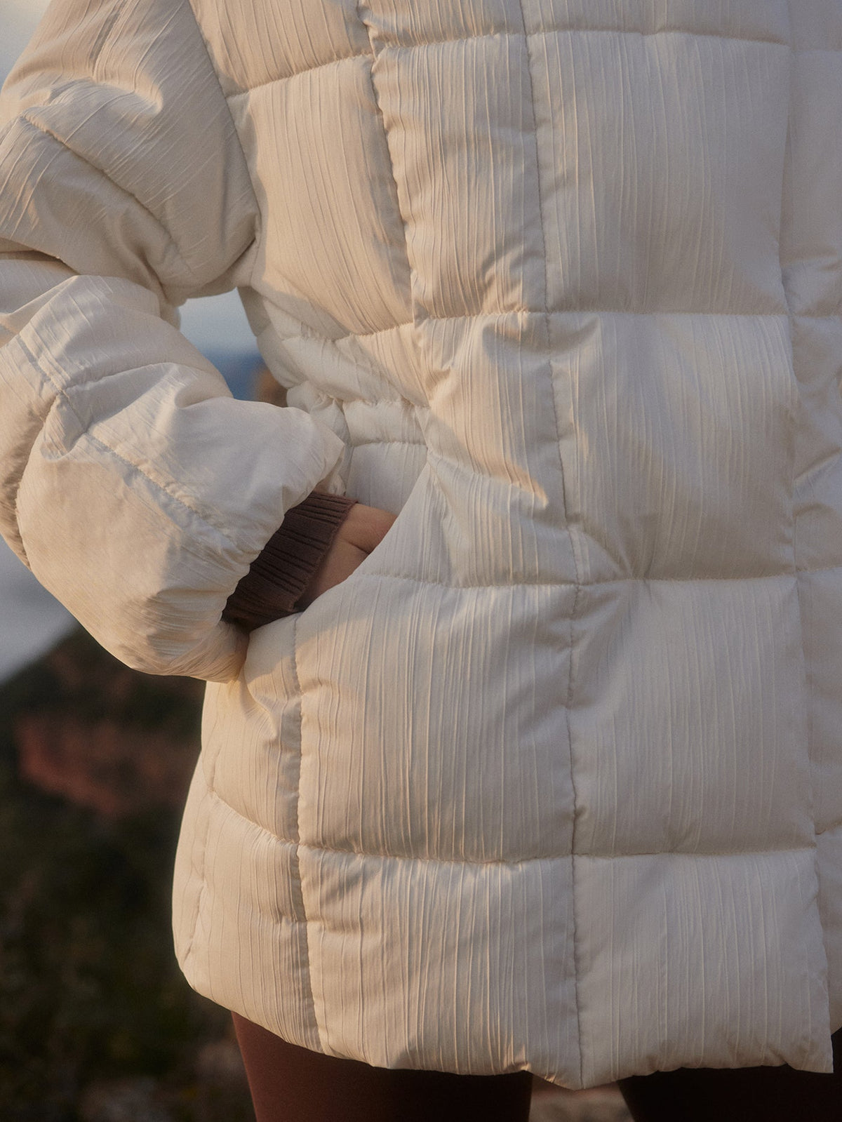 Kaia Quilted Coat | Varley Popular