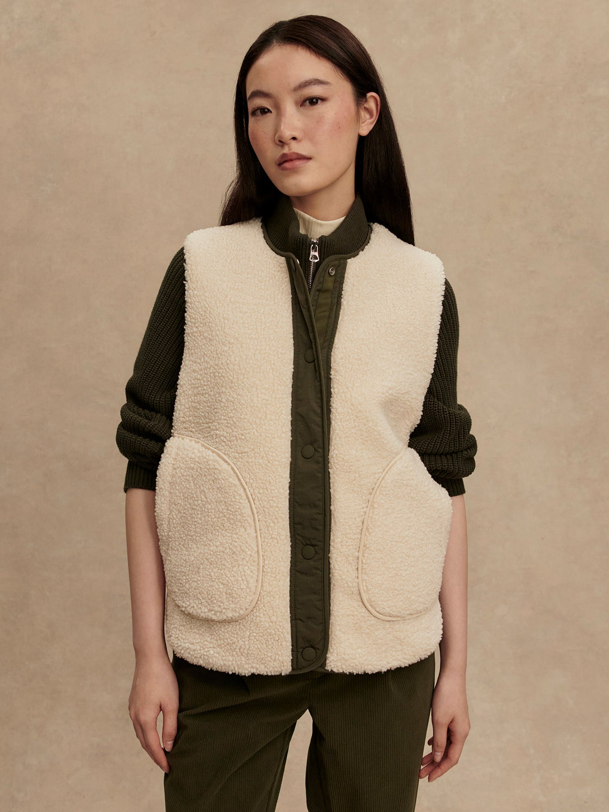 Audrea Reversible Gilet | Varley Exclusive