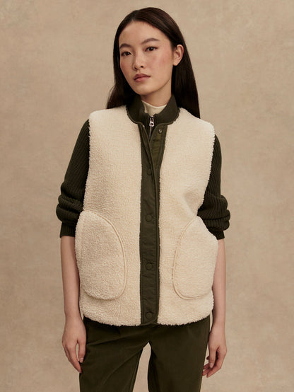 Audrea Reversible Gilet | Varley Exclusive