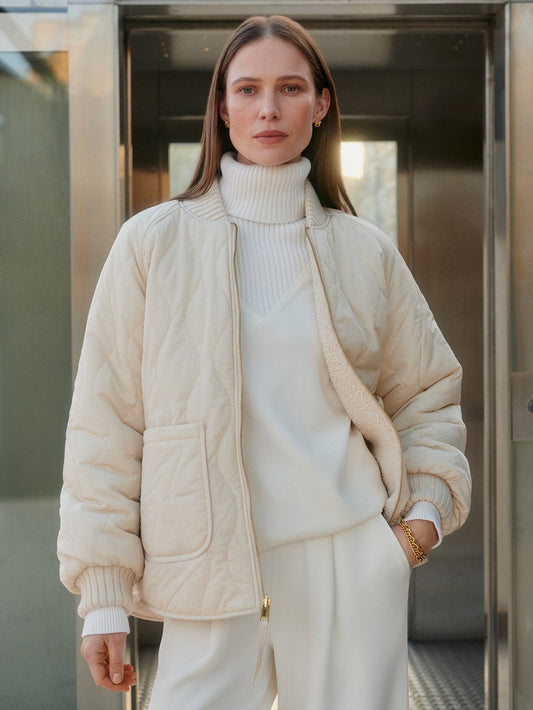 Serina Reversible Quilt Jacket | Varley Great Value