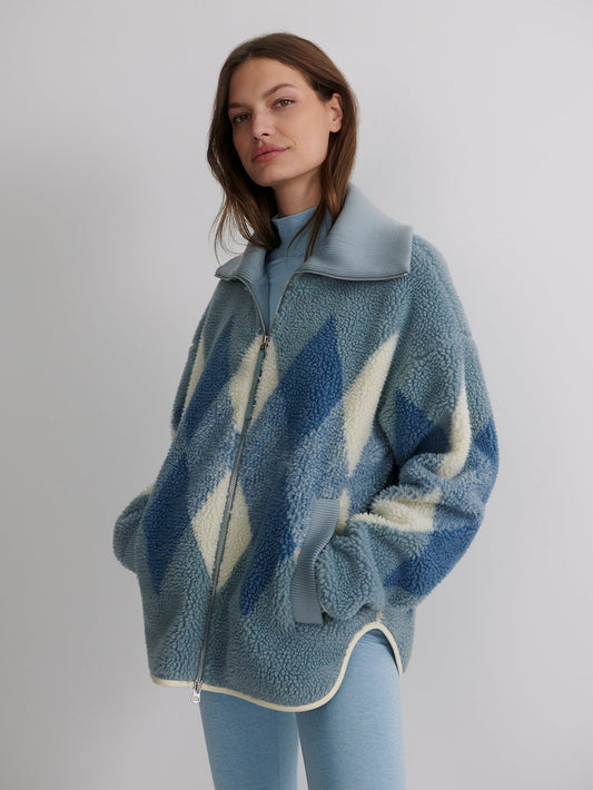 Franca Sherpa Jacket | Varley Special Offer