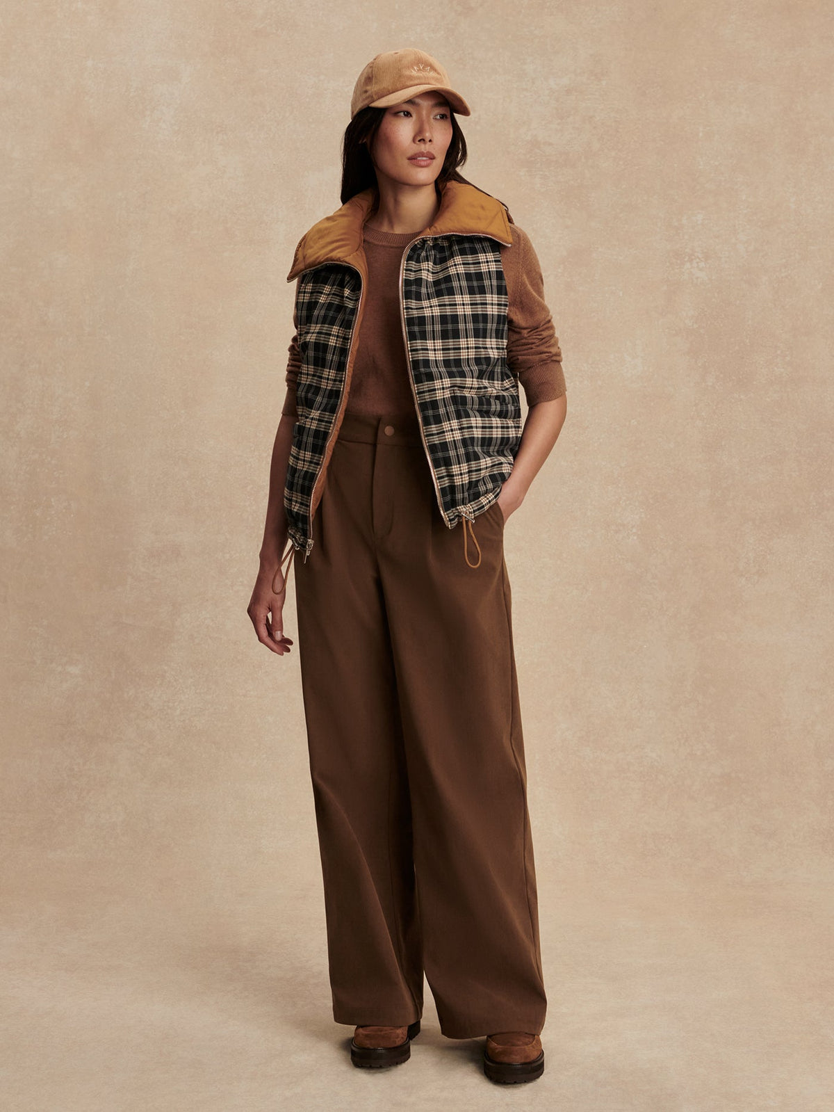 Miya Reversible Gilet | Varley Exclusive