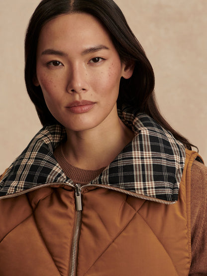 Miya Reversible Gilet | Varley Exclusive