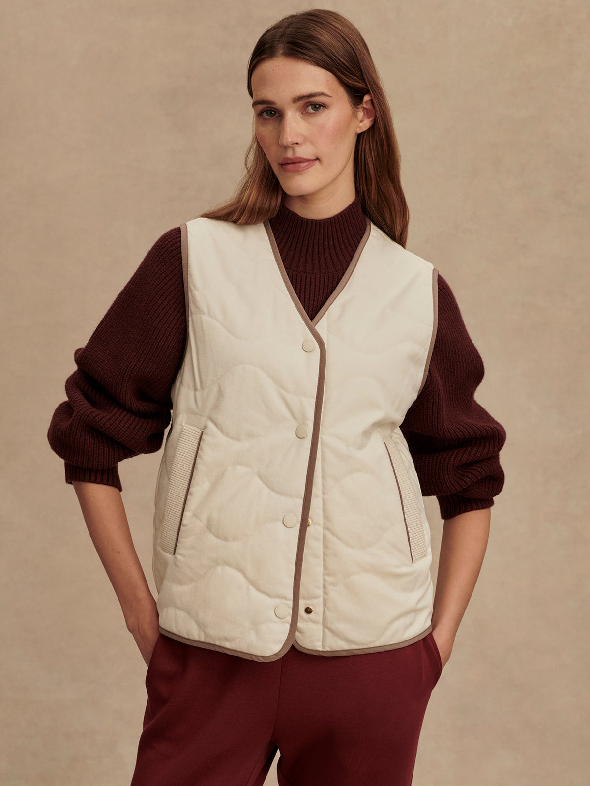 Lori Reversible Gilet | Varley Deals
