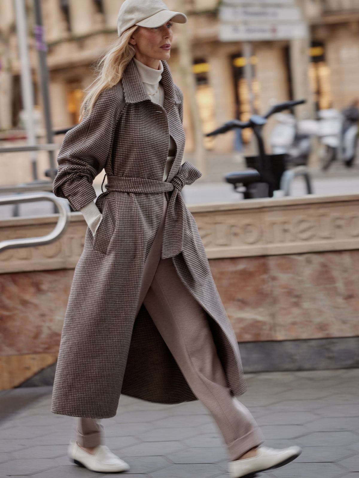Tomlinson Belted Long Coat | Varley Classic