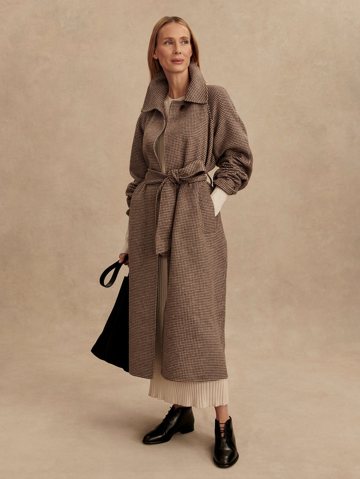 Tomlinson Belted Long Coat | Varley Classic