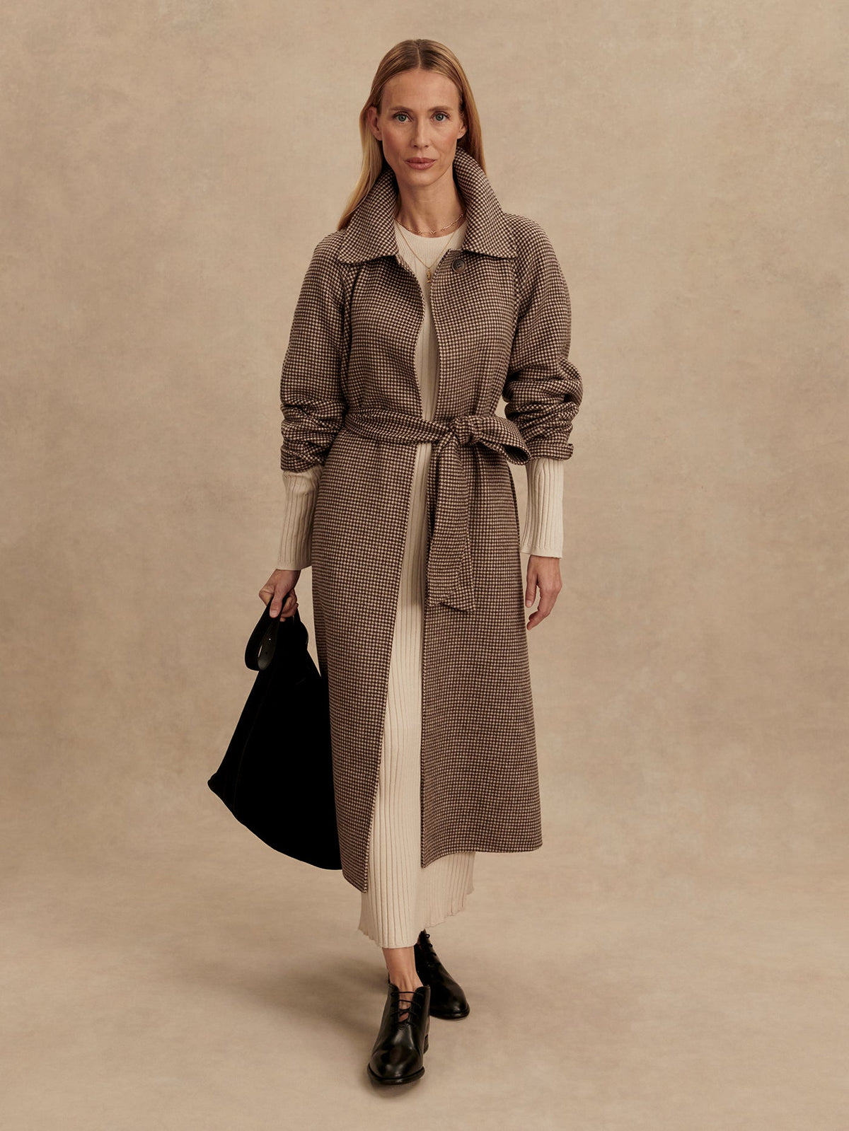 Tomlinson Belted Long Coat | Varley Classic