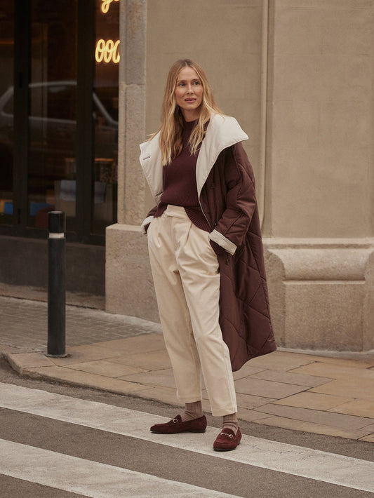 Annalise Reversible Wrap Coat | Varley Everyday