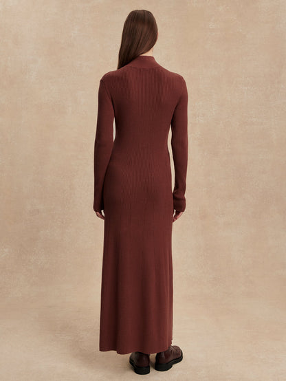Burnet Zip Knit Maxi Dress | Varley Value
